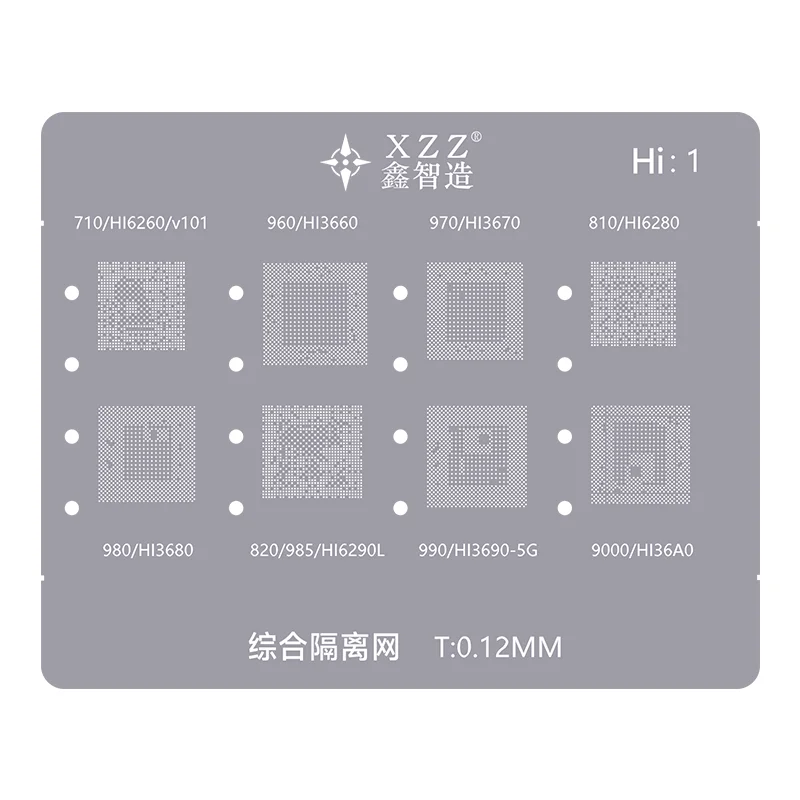 XZZ L23 Universal CPU Reballing Station Magnetic Auto Clamping BGA Tin Planting Table for Chip Repair