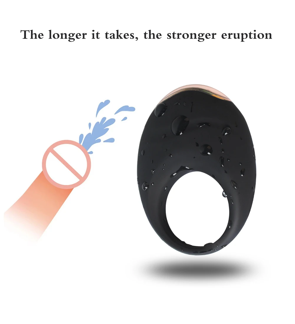 vibrating d ring Heat Wave Vibrating and Heating Cock Ring - Arouz'd main image 0