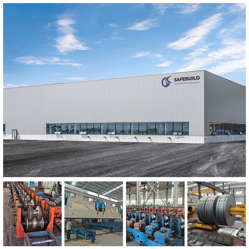 Factory Supplied CE Standard Traffic Safety Steel Anti-Collision Crash Cushion Highway Guardrail with SKT Terminal End