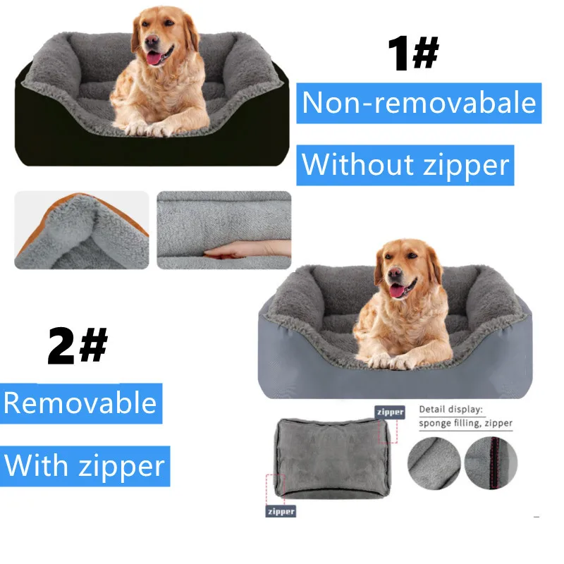 Factory Wholesale Custom Eco Friendly Breathable Dog Sofa Bed Dual Use