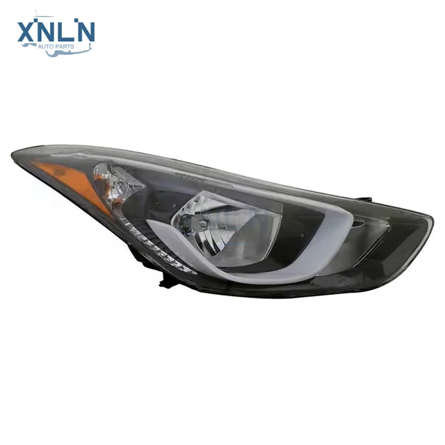 Auto Body Parts Halogen Xenon Headlights Right Headlamp 92102-3X210 for Hyundai Elantra 2014 Customized