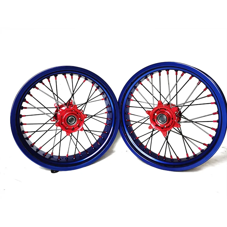 Supermoto Wheels 17 Inch Cnc Factory Supply Aluminum Alloy Motorcycle