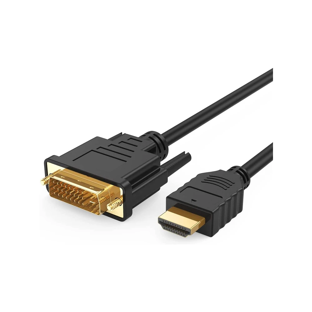 High Speed Dvi Cables 24k Gold Plated Dvi To Hdmi Cable Pc Computer