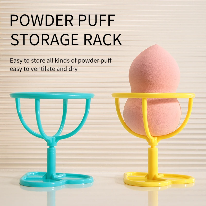 2 Stück Make-up Puff Ständer Aus Edelstahl – Spiralhalter Für Beauty Blender & Schwämme | Rotgold, 5x5 Cm