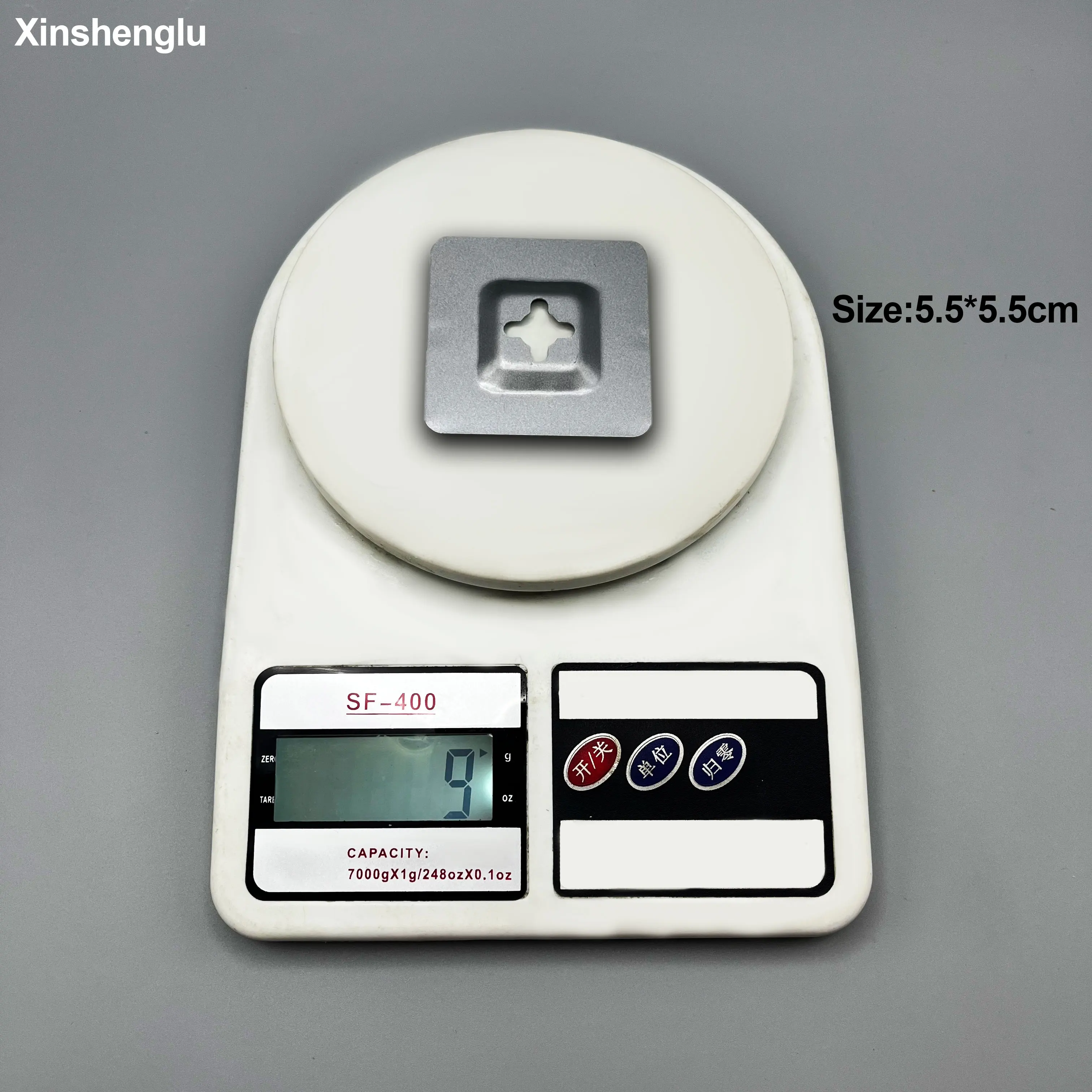 Cheap Wholesale Square Gass Plate Mirror Metal Hooks For Frameless