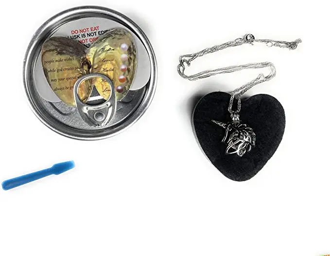 Unicorn Love Wish Pearl Kit Chain Necklace Perfect Gift