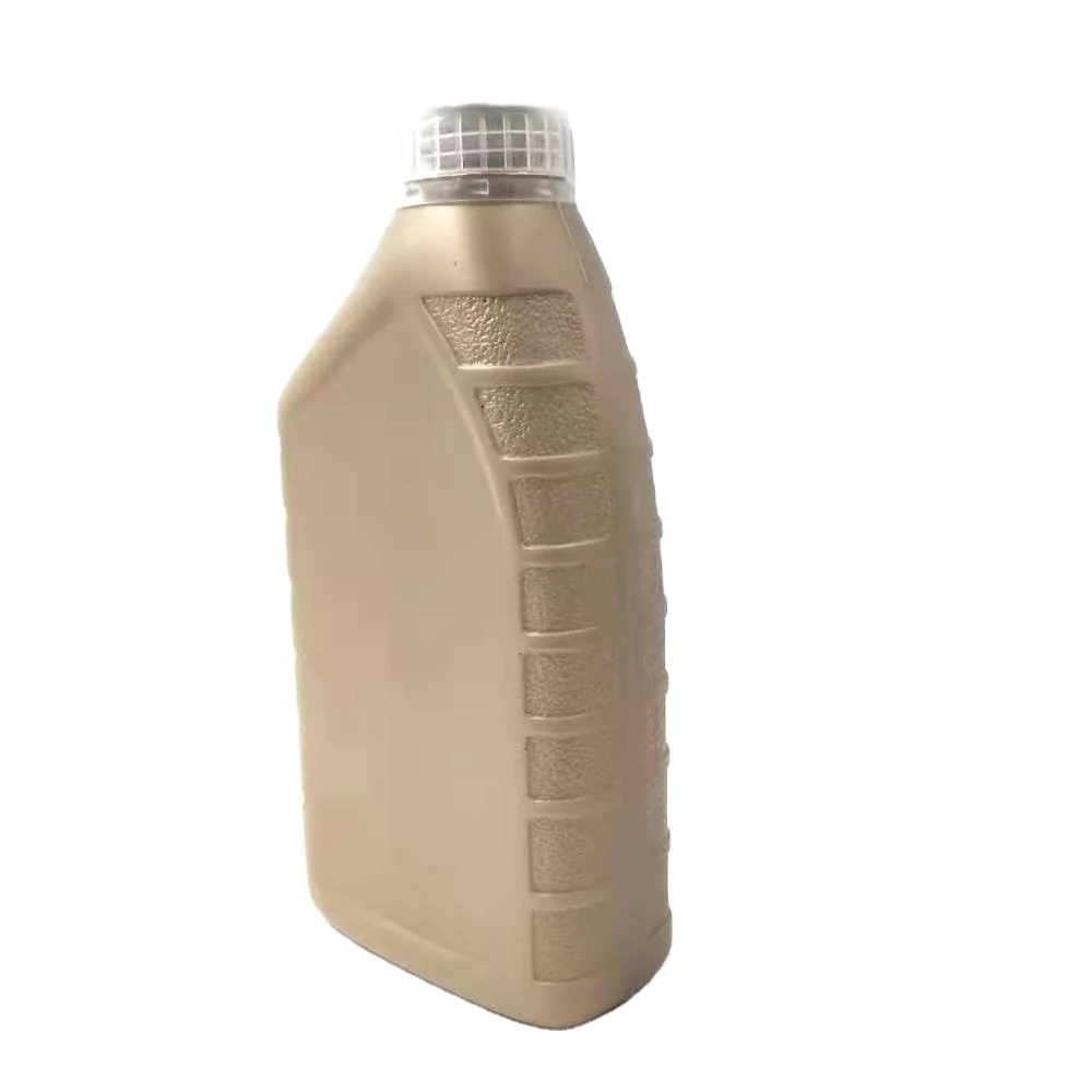 High Quality 1L Empty Matte HDPE Plastic Engine Oil Gas Bottle for Gas Packaging Lube Wholesale