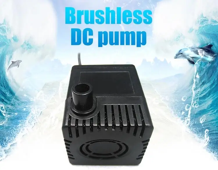 Гигантский погружной водяной насос постоянного тока 12 В, водяной насос постоянного тока для промышленности и медицинской машины