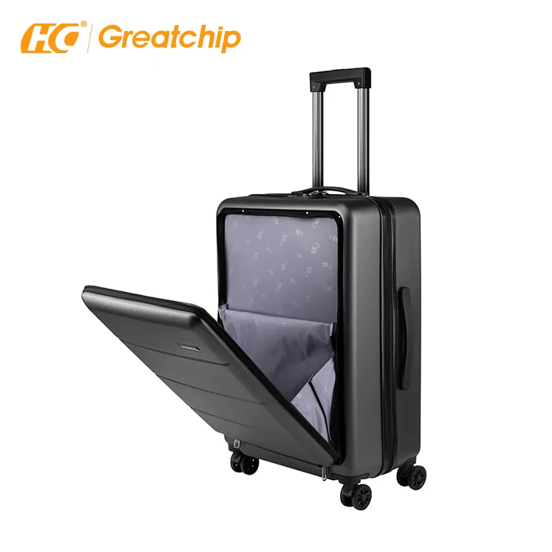 55 cm 4 Double Wheels Expandable Cabin Trolley case Travelling Bags Luggage