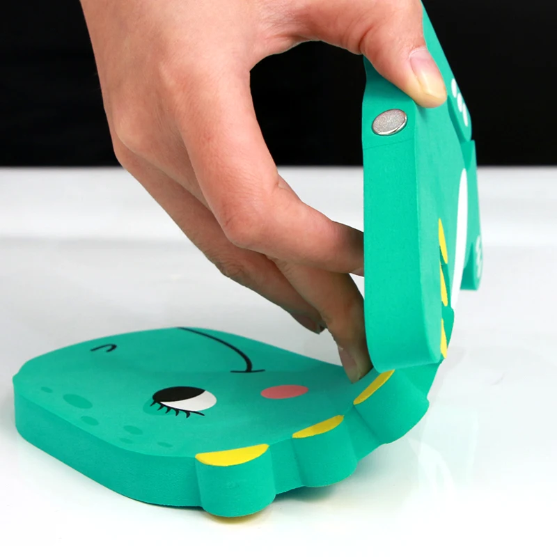 Настенные декоративные 3D наклейки с животными, магнитная линейка для измерения высоты, Экологичная самоклеящаяся Таблица роста ребенка