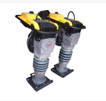 Portable Plate Tamp Machine Gasoline Engine Vibratory Speed Rammer Impactor for sale