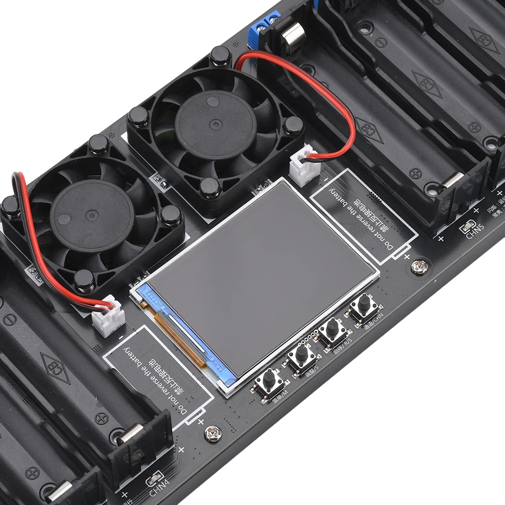 2.4 Inch 8 Channel 18650 Battery Tester with Automatic Charging