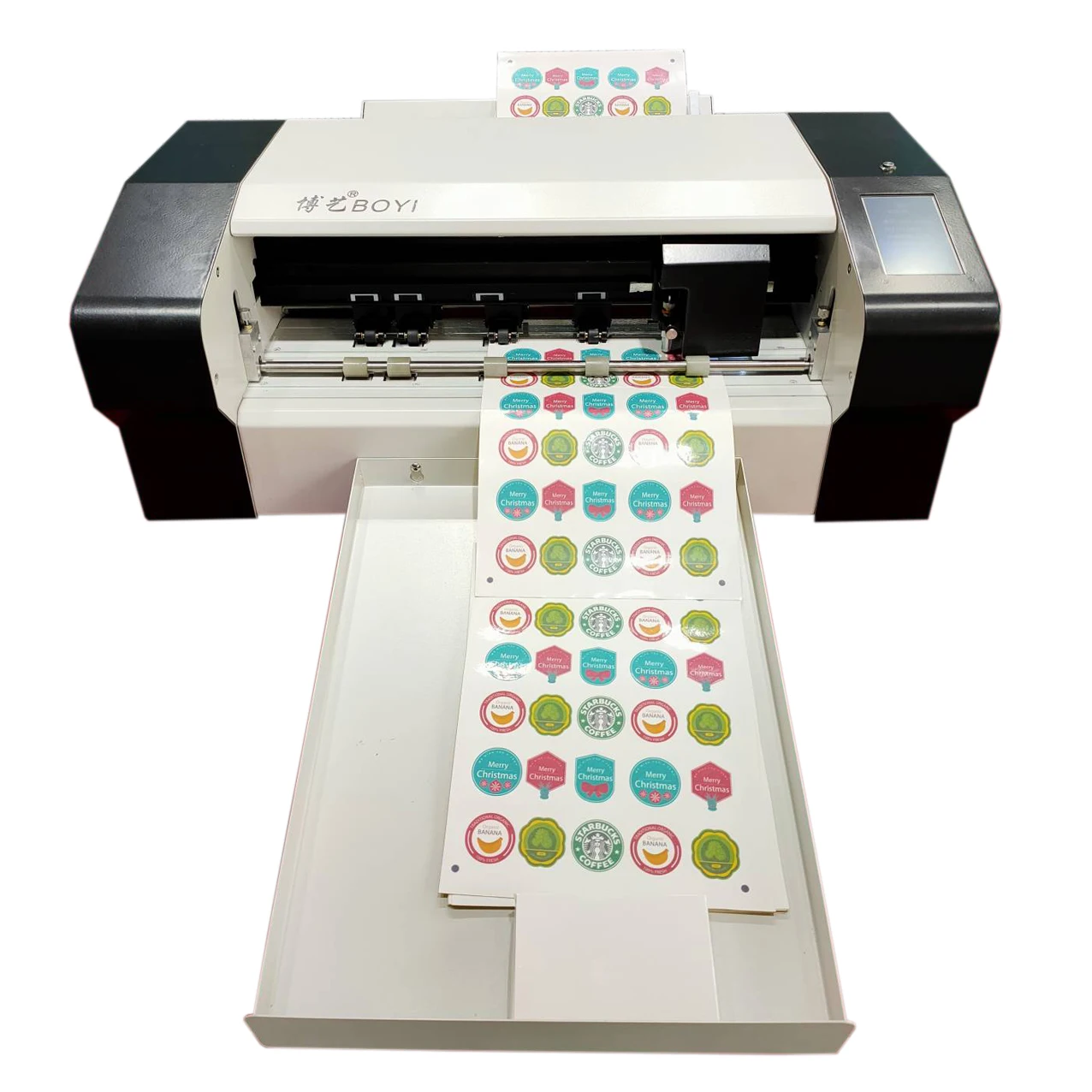 Small Size A4 Inkjet Printer Flatbed Flex Automatic New Sticker Plotter ...