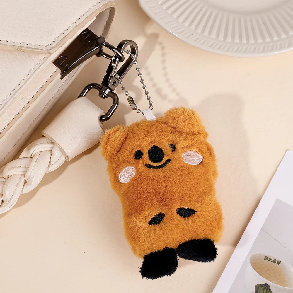 Custom Gift Kawaii Plush Keychain Backpack Pendant Korean Koala Fur