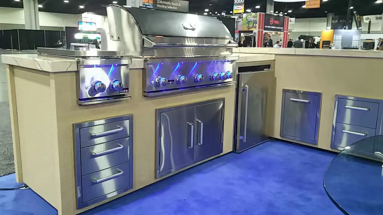 304ss Side Burner Diy An Dream Outdoor Kitchen Countertops Bbq Gas