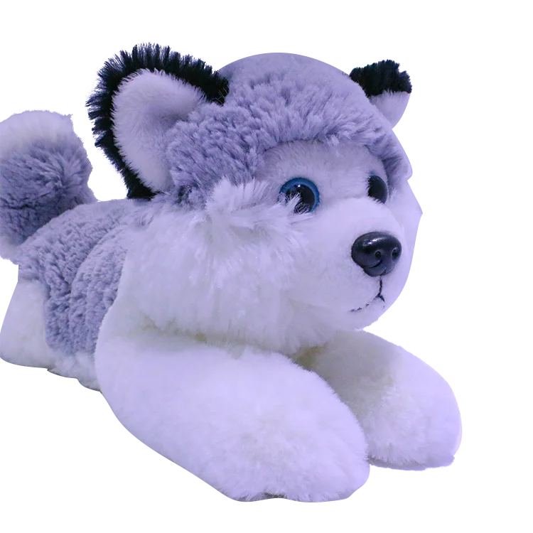 Рекламная мягкая плюшевая Мягкая Реалистичная милая собака игрушка для