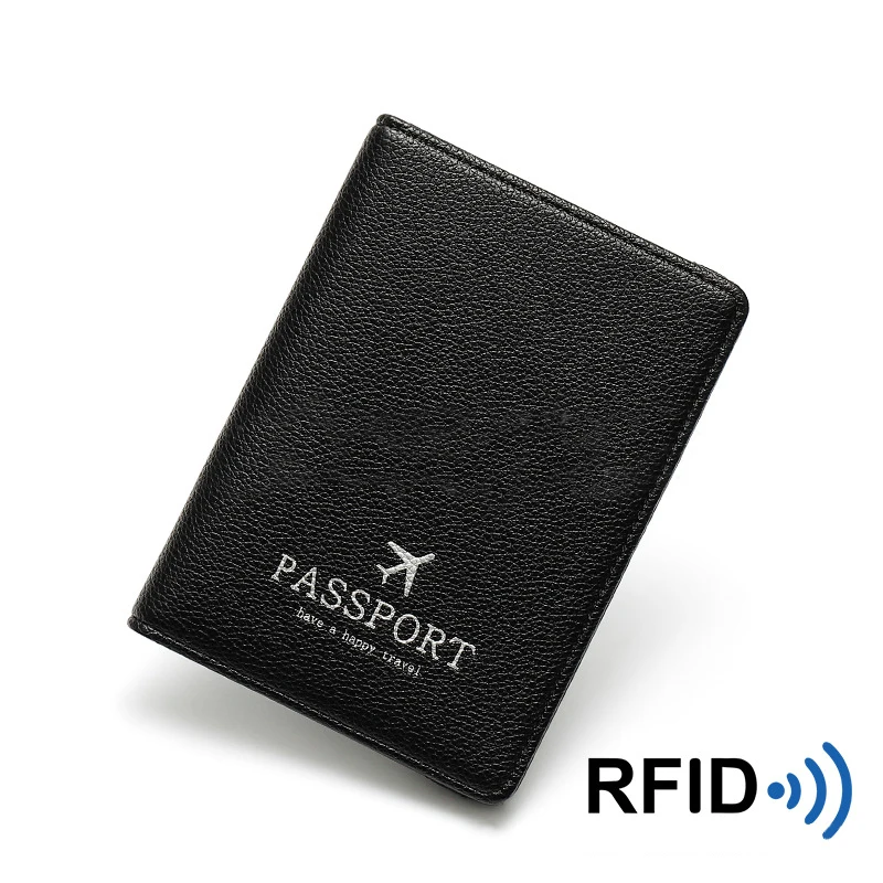 Pu Passport Holders Multifunction Leather Passport Holder Travel