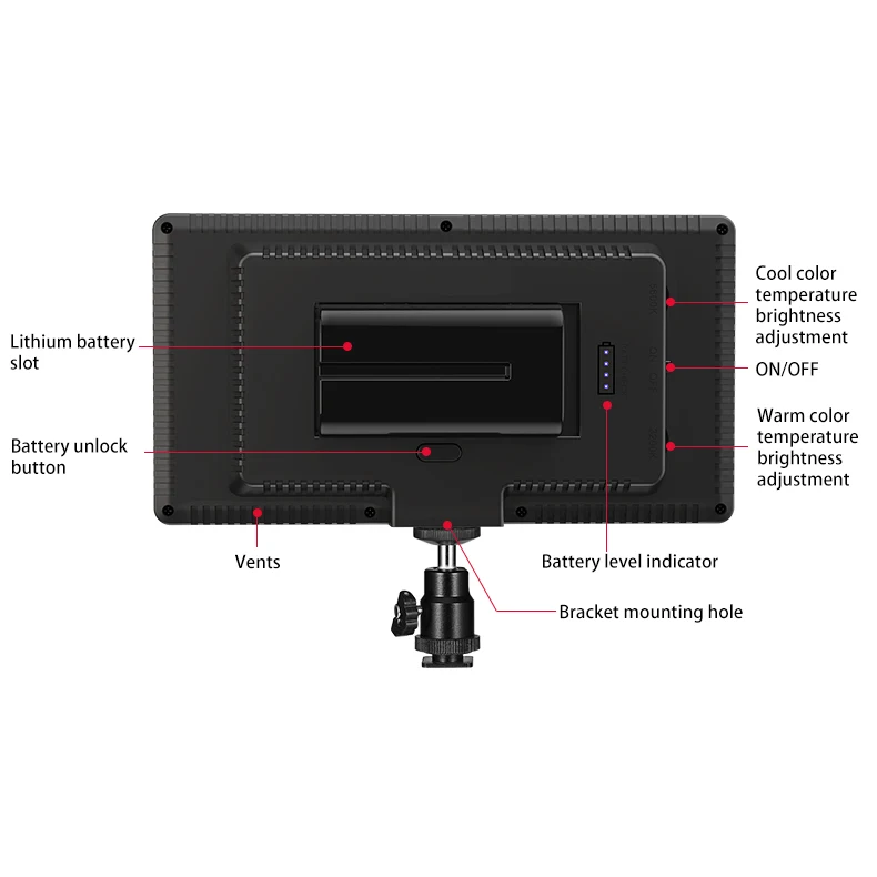 The best-selling high-quality LED photography fill light small portable handheld high-brightness LED photography fill light