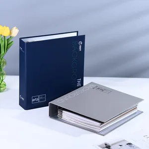 3D PVC Cardboard Ring Binder Notebook A5/A6 Sizes for School & Family Recipes A4 Folder & Bag Pattern Made of Durable Paper