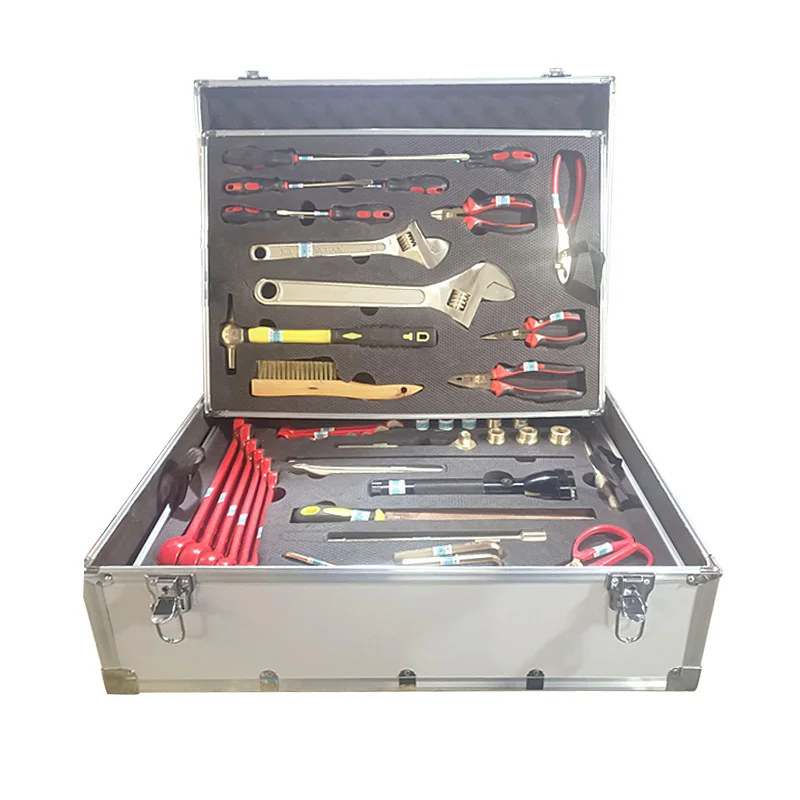 Industrial Grade Explosion-proof Tool Set 56 Pieces Non Sparking Tools Tool Kit Set Brass Hammer