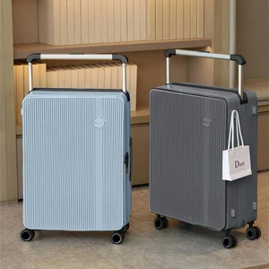Hardcase Trolley Spinner Luggage Wholesale Custom PP Suitcases OEM with Luxury Design TSA Lock & Custom Colors