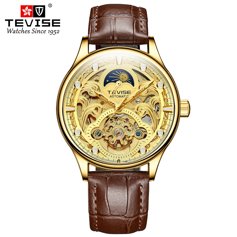 Buy Tevise T9008 Gw Automatic Mechanical Metal Men's Watch Online in UAE |  Sharaf DG