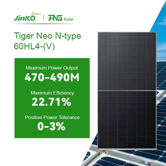 Wholesale Jinko Solar Panel Tiger Neo N-type 60HL4-(V) 460-480 Watt  Manufacturer and Supplier