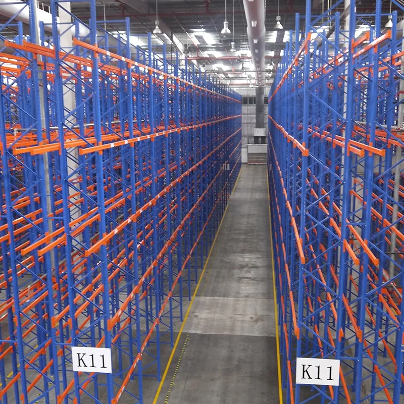 Heavy-Duty Pallet Racking System for Warehouse Storage