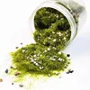 Lata grande colorida, verde descolorido, 535 ml