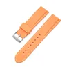 Orange band white thread