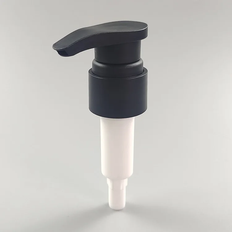 410 lotion pump in black color with smooth closure soap dispenser-62