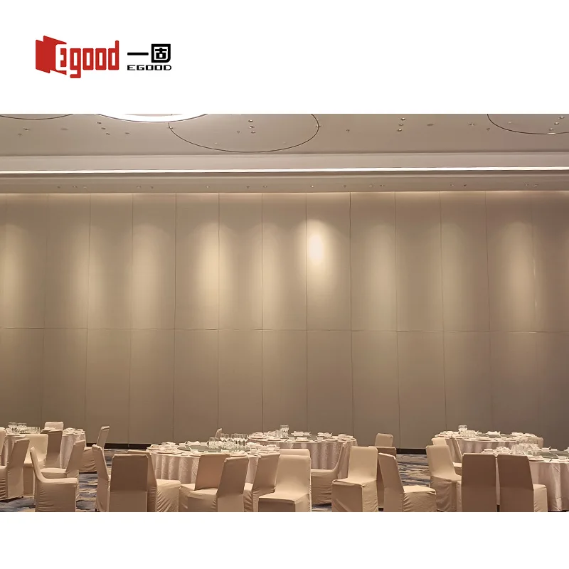 Modern Soundproof Mobile Partition Sliding Walls Ssliding Doors Movable Partition Folding Wall for Banquet Hall Hotel Restaurant