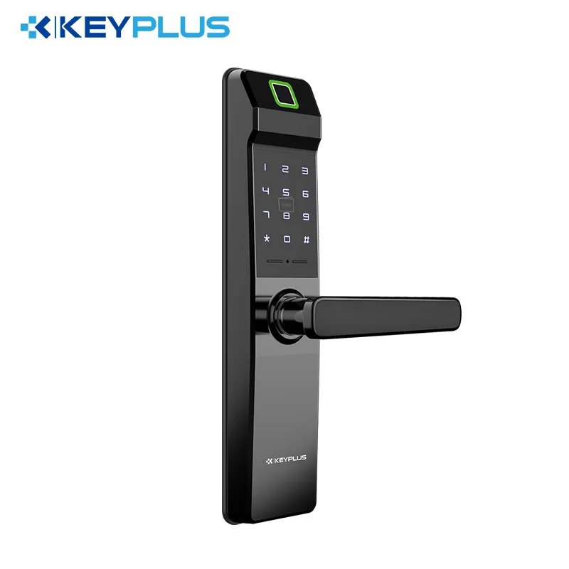 Zinc Alloy Key Biometric Fingerprint Digital Password Smart Locks