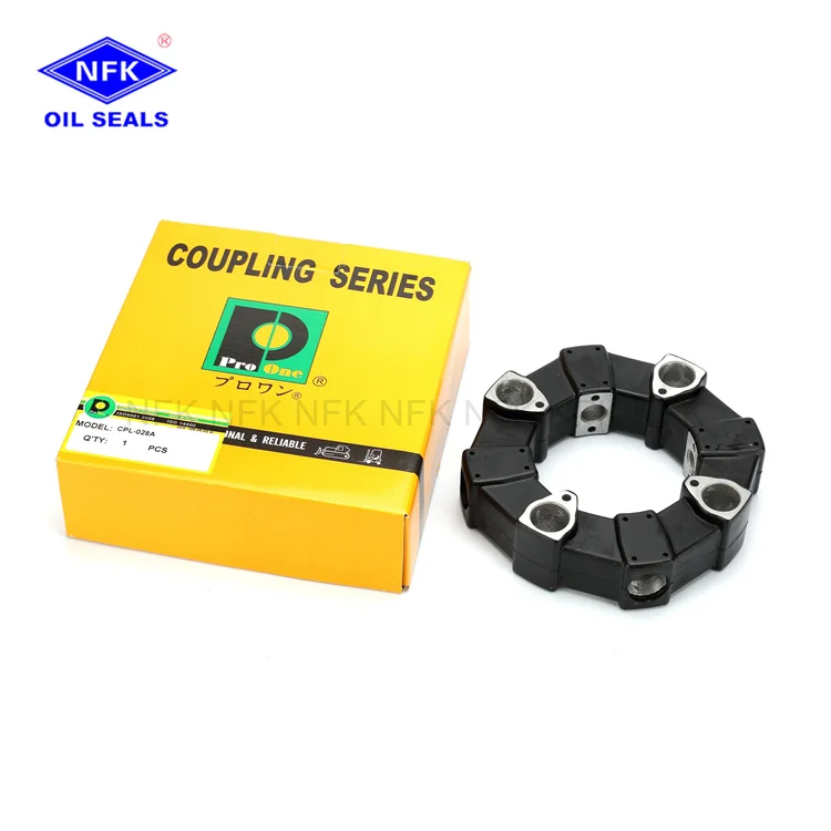 Excavator Engine Drive Flexible Rubber Coupling Hydraulic Pump Motor Rubber Couping Assy