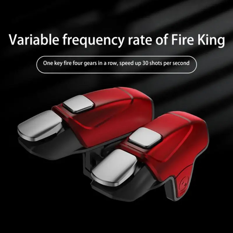 Игровая ручка AK02 давления с переменной частотой кнопка огня триггерные переключатели для сотового телефона ключ геймпада