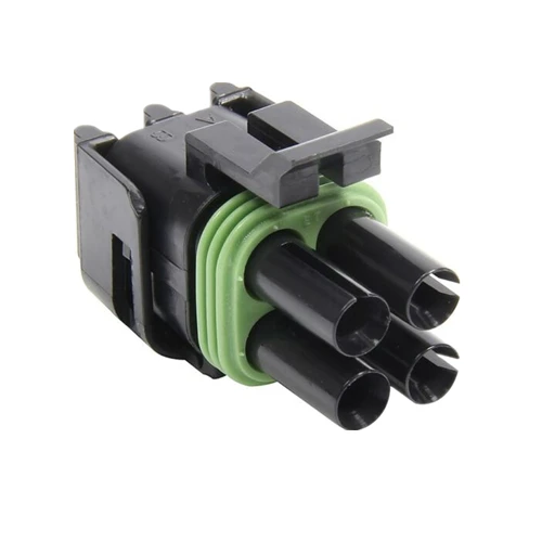 Delphi Weather Pack 4 Way Square Waterproof Connector Kit 12015798 12015024