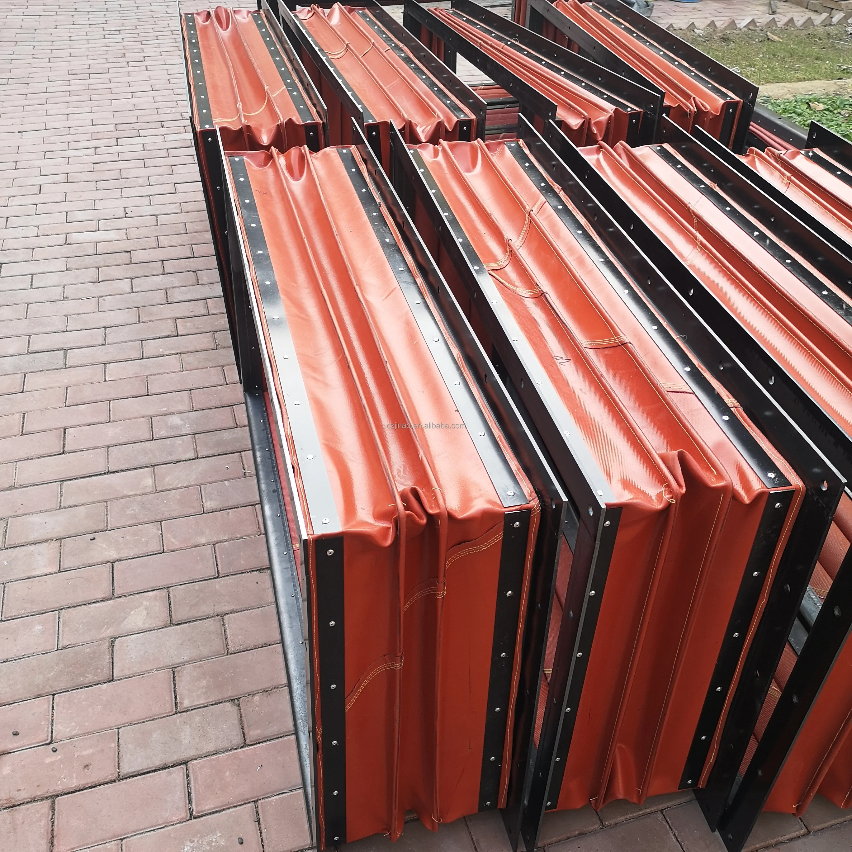 Round Canvas Connection for Ventilation Fan Air Duct for Ventilation System Flexible Canvas Duct Connector