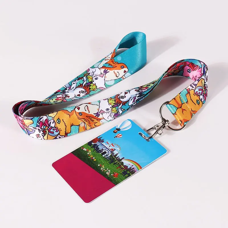 Wholesale Sublimation Comic Anime Figures Neck Strap With Id Card ...