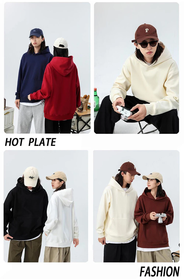 Shop Our 500gms Heavyweight Hoodies for Men with Custom Embroidery