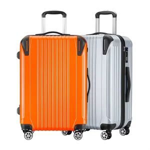 Factory Wholesale Stylish Personalized Large Capacity Trolley Suitcase 360 Degree Silent Wheeled Luggage Cases for Travel School