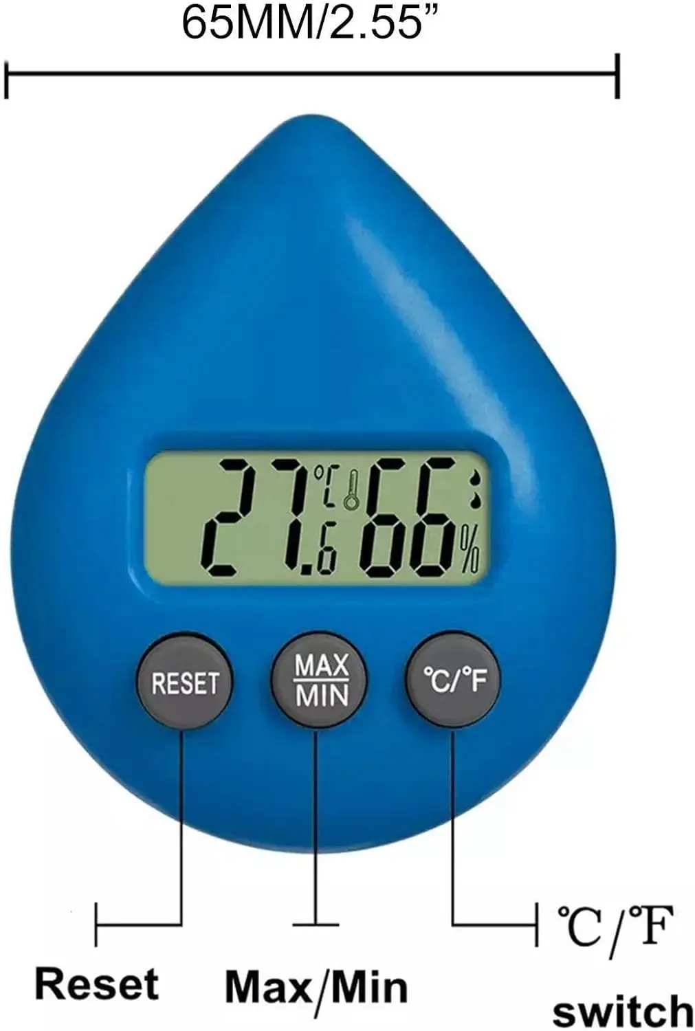 Promotional Gift Mini Plastic Magnetic Electronic Kitchen Egg Timer Countdown Digital Cooking Kitchen Timer