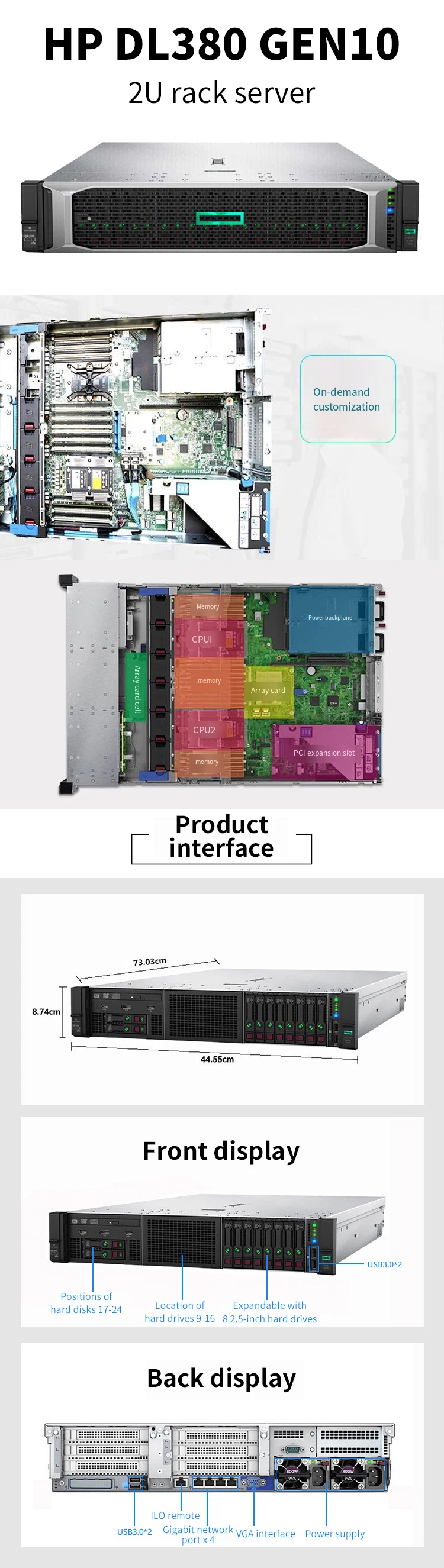 Hp Hpe Proliant Dl380 Gen10 Plus Server Oem Sql Server 2019 2022 ...