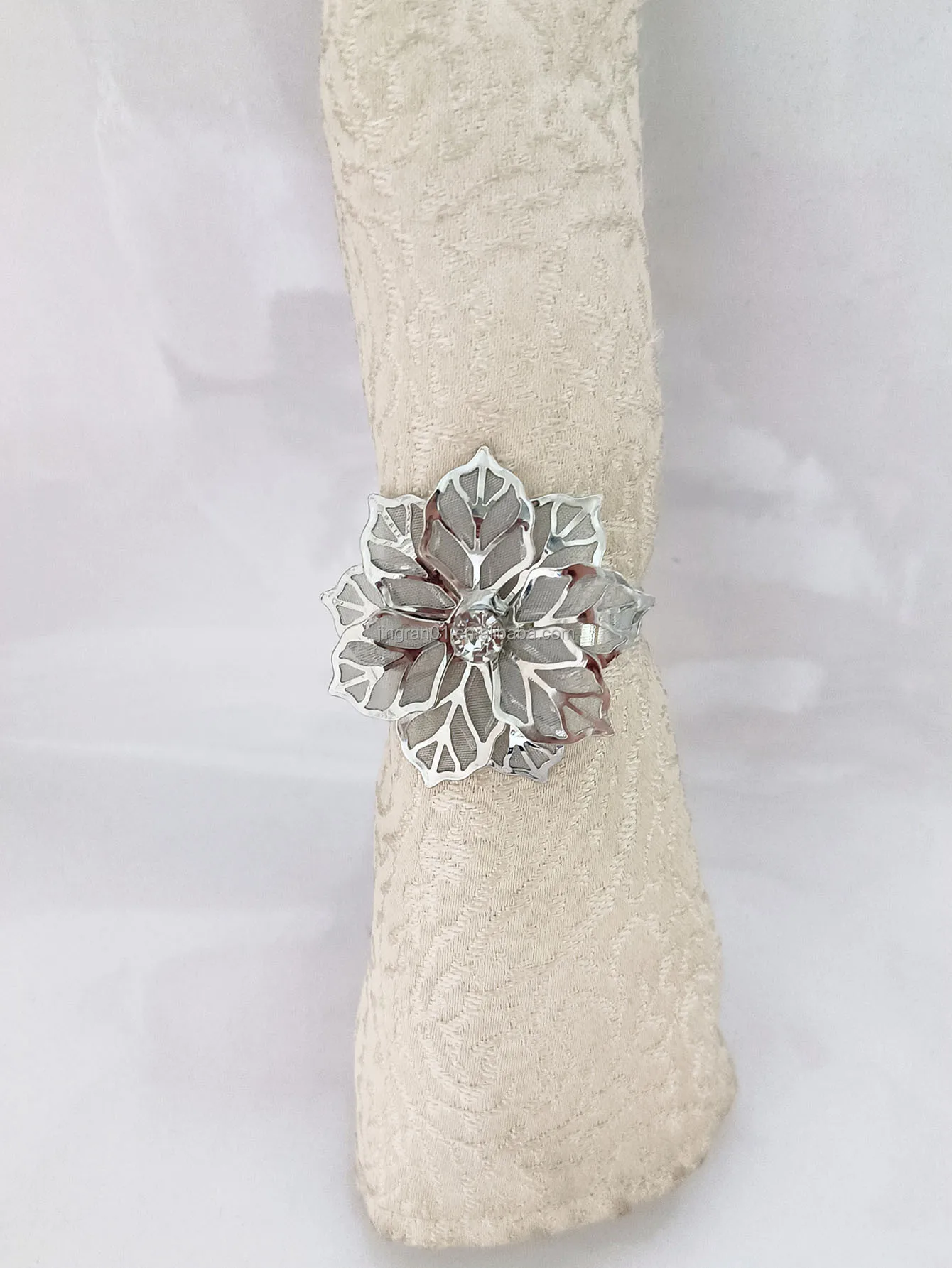 Wholesale Bow Tie Napkin Ring Cheap Metal Napkin Rings Holder Rose Gold