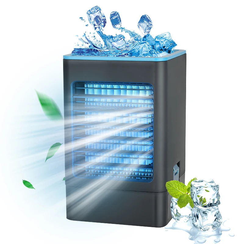 Portable Rechargeable 650ML Water Conditioner Room Mini Air Cooler_voghion.com