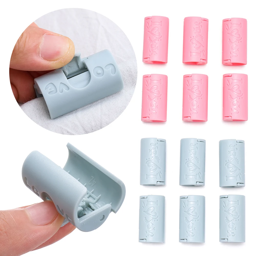 6Pcs Needle-Free Bed Sheet Clips Plastic Slip-Resistant Clamp Quilt Bed Cover Grippers Fasteners Mattress Holder For Sheet Home