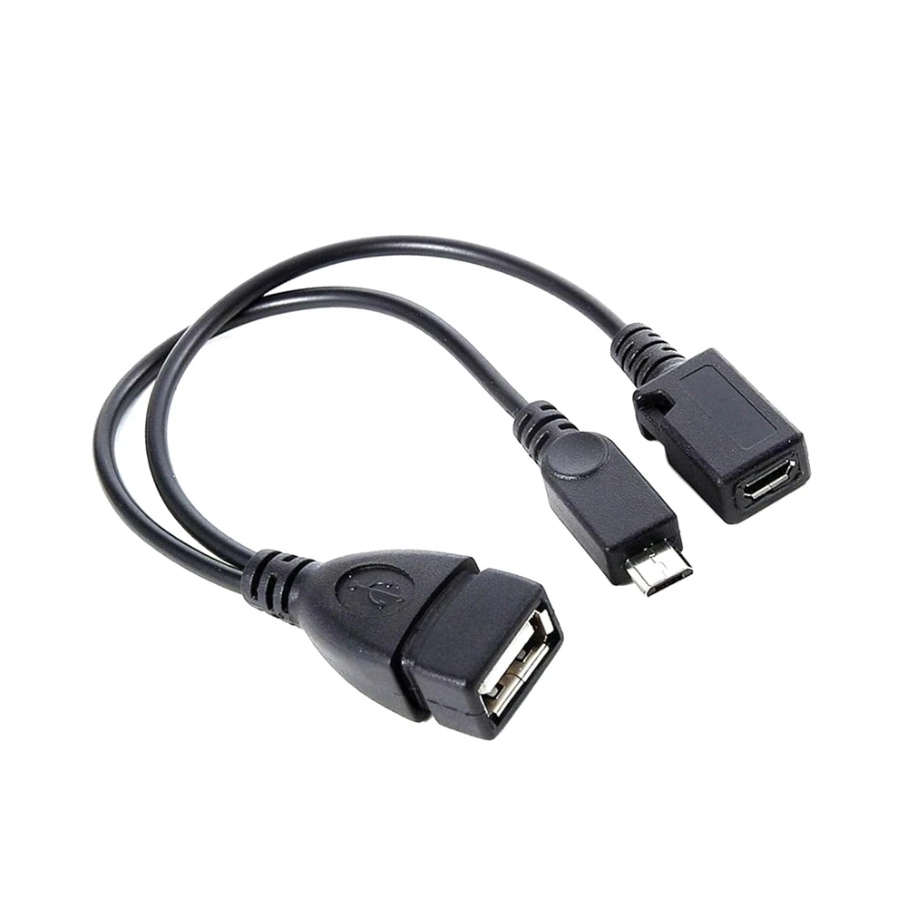 åbenbaring Trin gateway Wholesale 2 In 1 OTG Micro USB Host Power HUB Y Splitter USB Adapter to  Micro 5 Pin Male Female Cable for Android Tablet Phone From m.alibaba.com