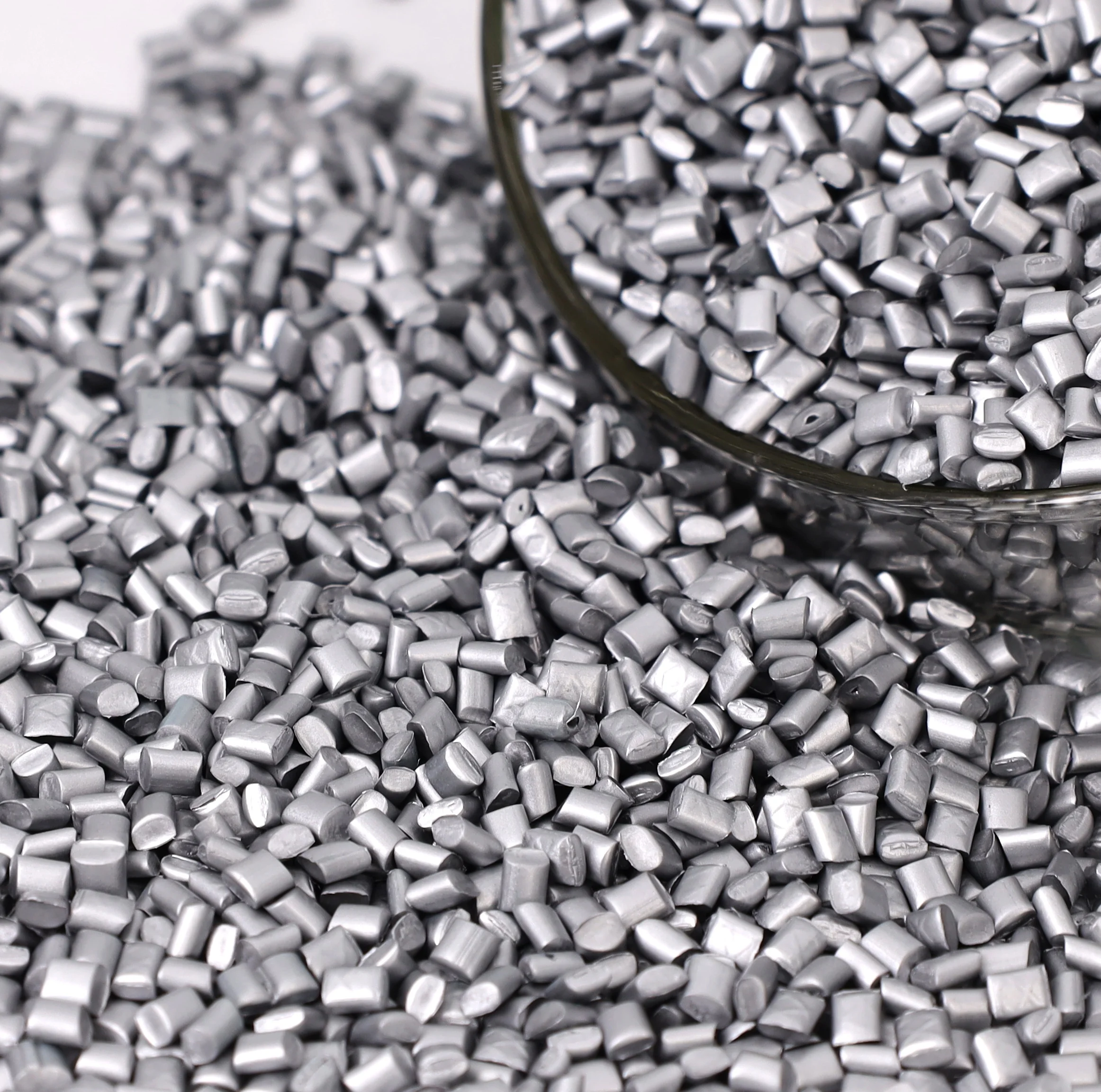 Metallic Silver Masterbatch with Aluminum Pigment for Chrome Like ...