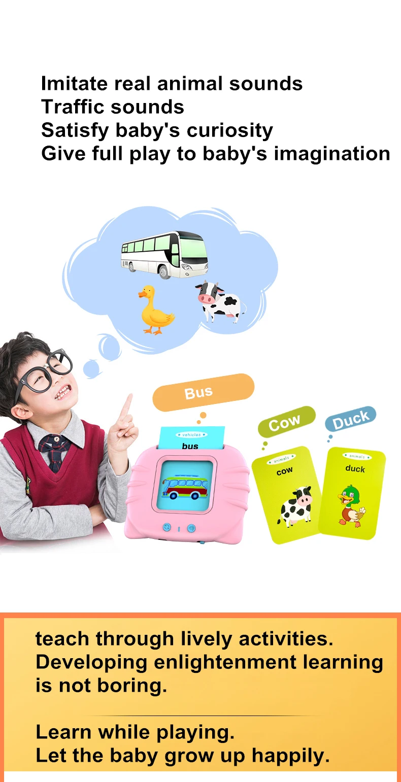 Flash Cards Spell Learning toys