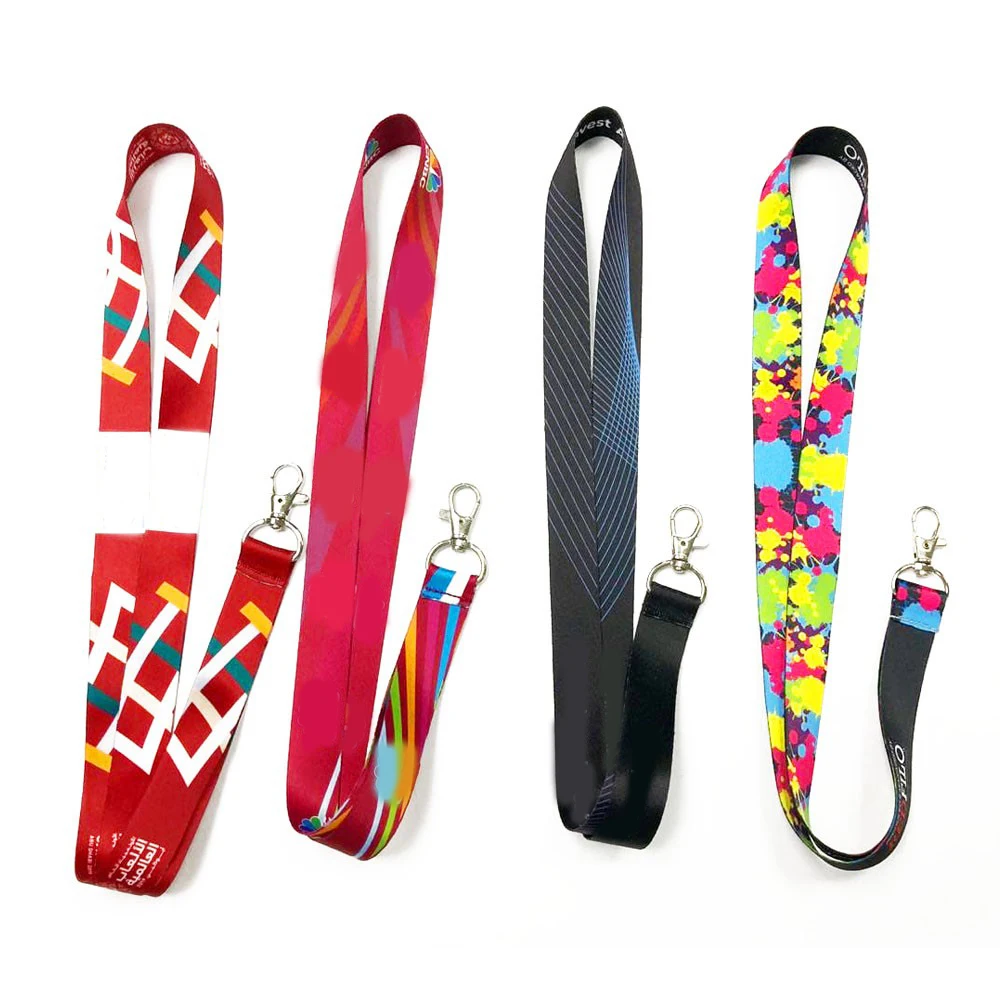 Custom Key Lanyard Id Card Badge Holder Neck Strap Printed Logo ...