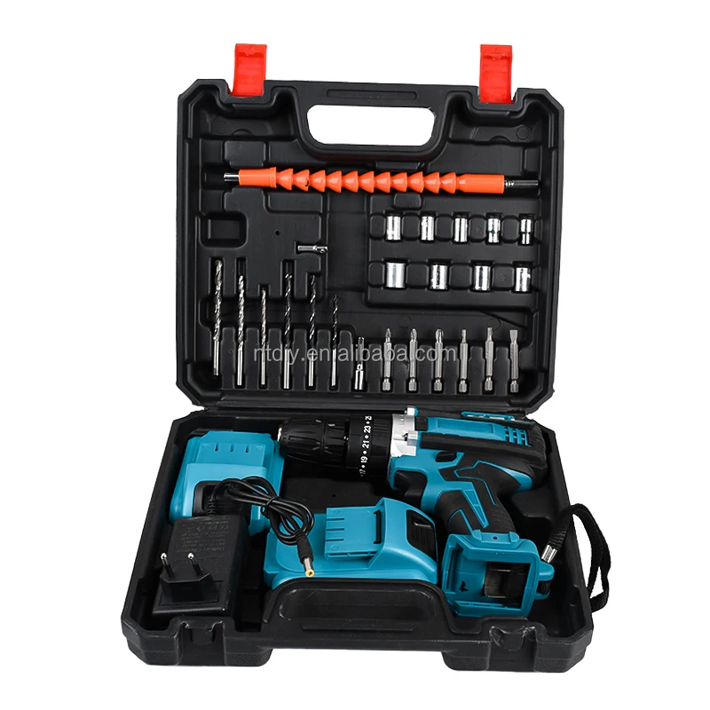 2025 Factory Direct Sales Custom 21volt Lithium Battery Cordless Hammer Drill Multifunctional Power Tools Hot Sale